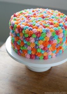 colorful cake