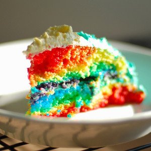 rainbow cake